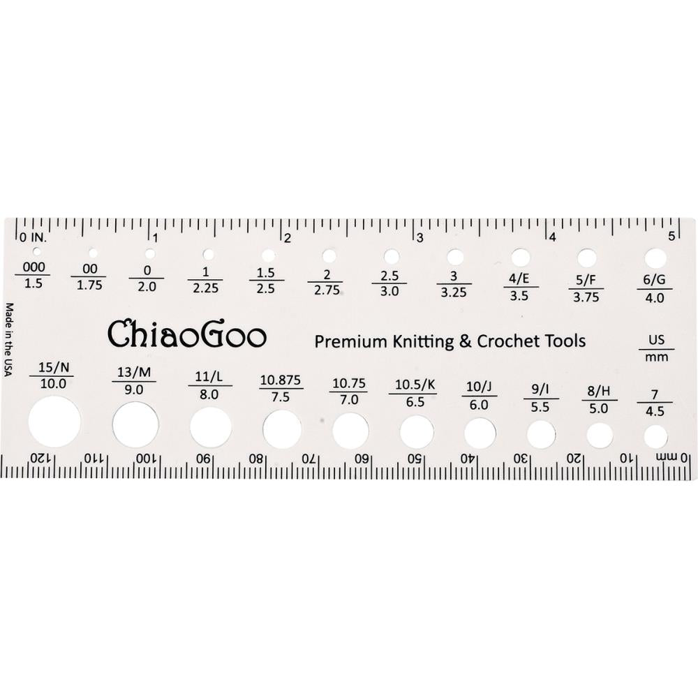 ChiaoGoo Bamboo Circular Knitting Needles US Size 7 (4.5 mm