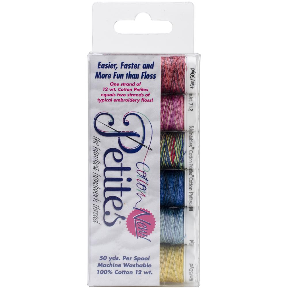 Sulky Sampler Petites Cotton Threads 6 Pack – Hipstitch