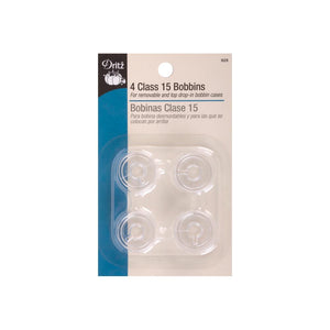 Dritz Class 15 Bobbins 4/Pkg