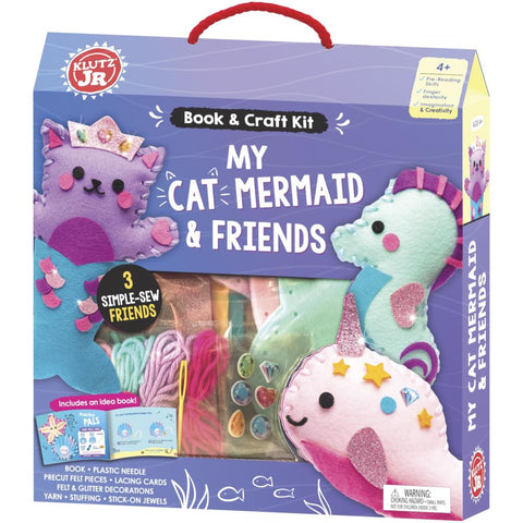 Klutz Jr My Cat Mermaid & Friends Craft Kit
