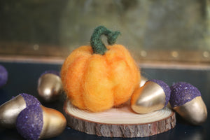 Needle Felt Pumpkin Workshop - BROOKLINE