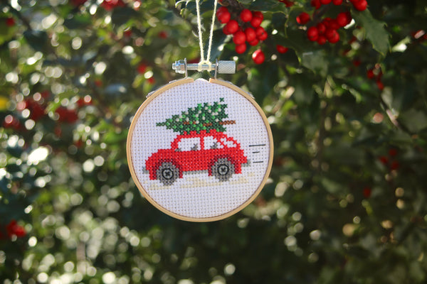 Cross Stitch Ornament Workshop - BROOKLINE