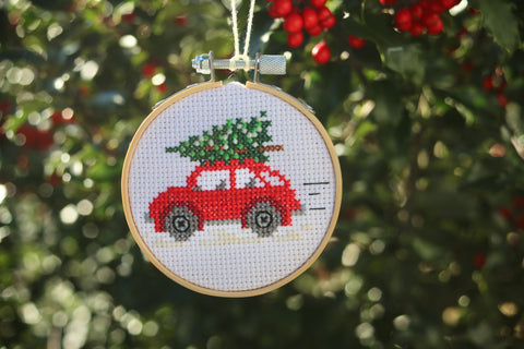 Cross Stitch Ornament Workshop - BROOKLINE