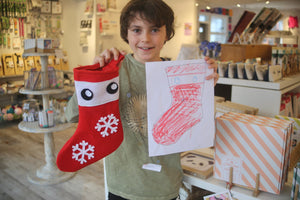 Felt Stocking: FAMILY Workshop - NEWTON